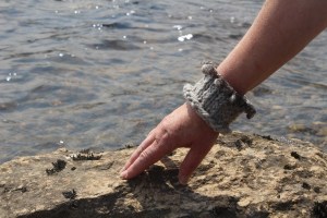 "Mam's Knitting" Bangle